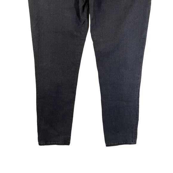 TOMMY HILFIGER Women's Gramercy Mid Rise Skinny Pull On Jeggings Jeans Black 8 - Picture 6 of 11